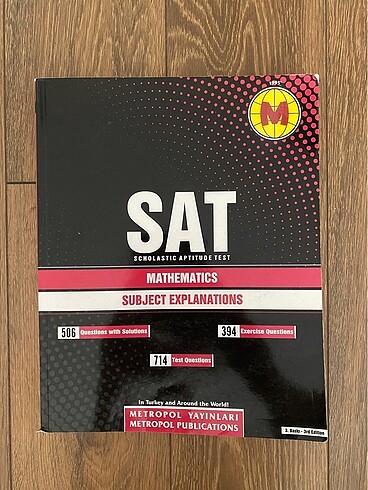 Metropol SAT Mathematics Subject Explanations