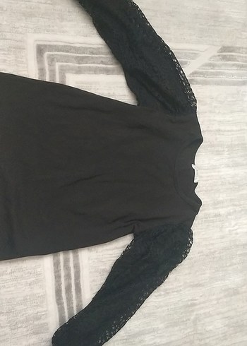 Dantel Detaylı kız çocuk bluz