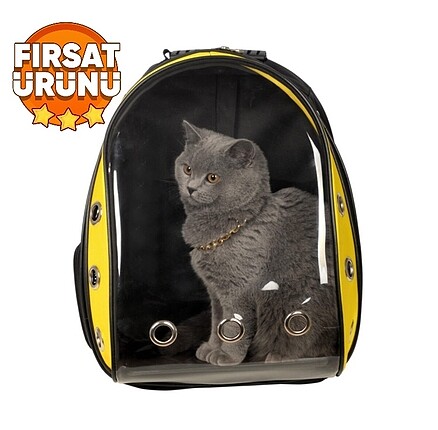 Kedi Taşıma Çantası 6-8 Kg Kapasiteli
