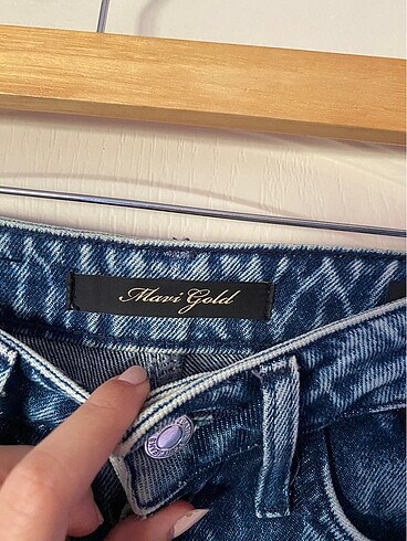 34 Beden Mavş Cindy Kot Pantalon