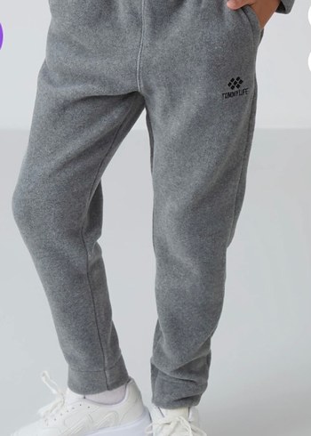 Tommy Life Gri Melanj Erkek Çocuk Eşofman Altı - Görsel 2
