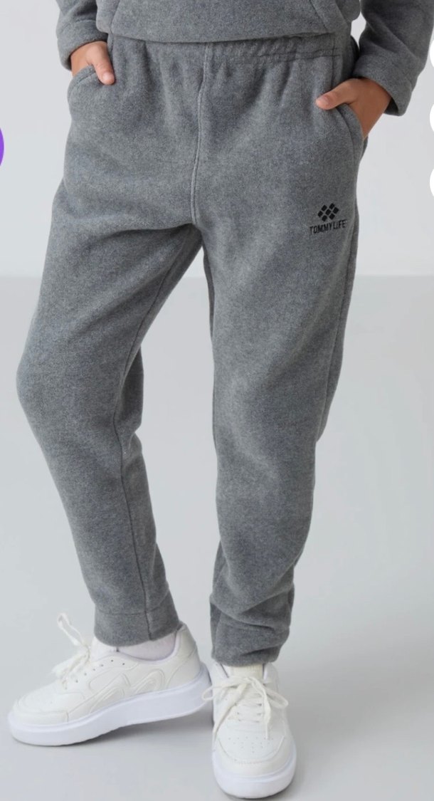 Tommy Life Gri Melanj Erkek Çocuk Eşofman Altı - Görsel 2