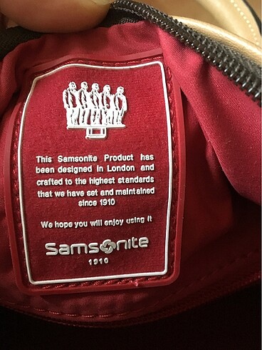 Beden Samsonite çanta