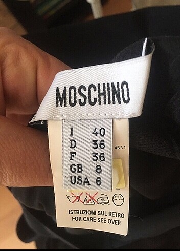 s Beden Moschino elbise