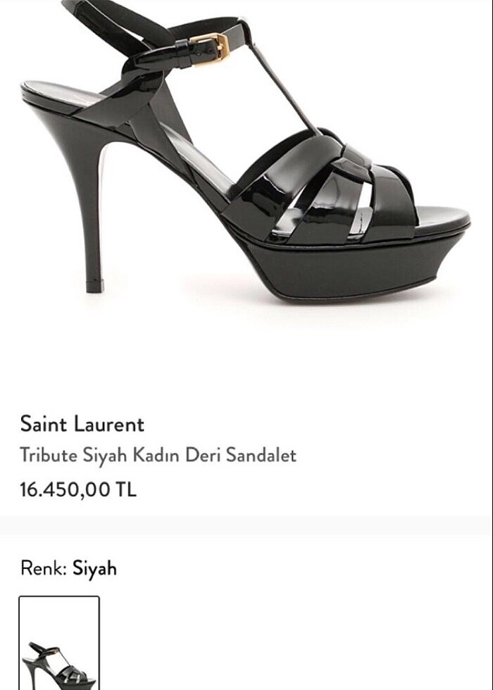 Ysl ayakkabı - Görsel 2