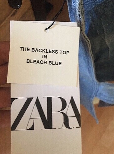 s Beden mavi Renk Zara bluz