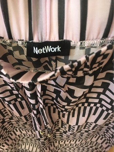 Network şifon pantolon - Görsel 2