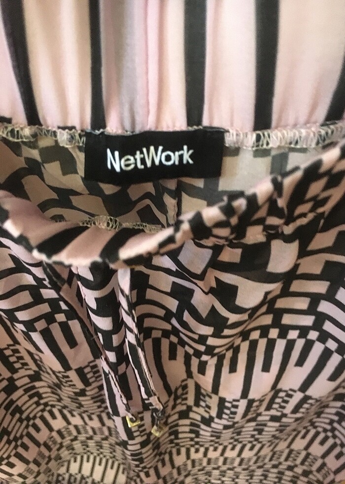 Network şifon pantolon - Görsel 2