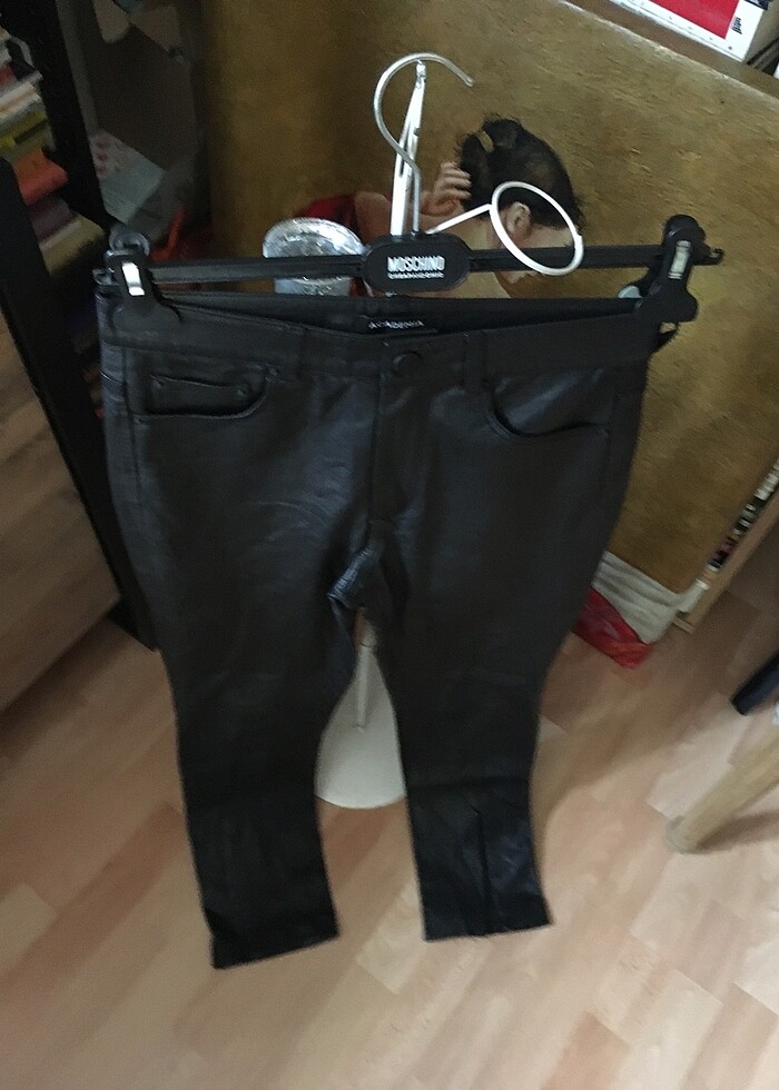 Academia deri pantolon - Görsel 4