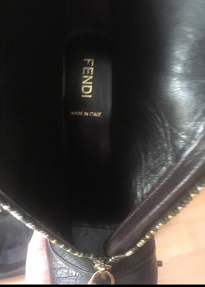 Fendi deri bot — görsel 5/8