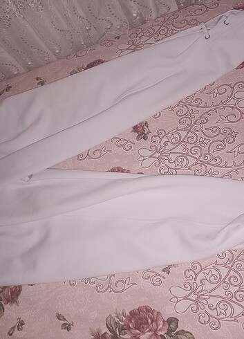 m Beden beyaz Renk Muhteşem pantolon