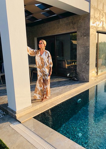 Vintage Love Uzun Elbise %70 İndirimli. - Görsel 5