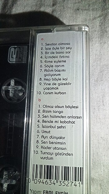 Raks Erol Evgin kaset