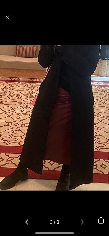 Zara kaban yün