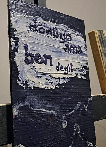 el yapımı yağlı boya - Görsel 3