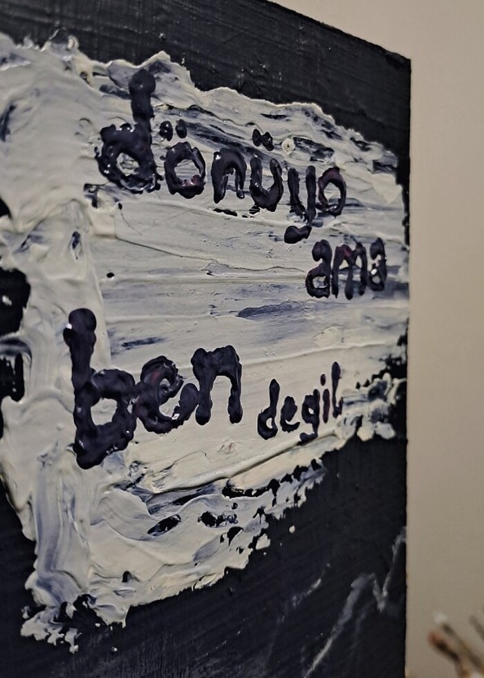 el yapımı yağlı boya - Görsel 2