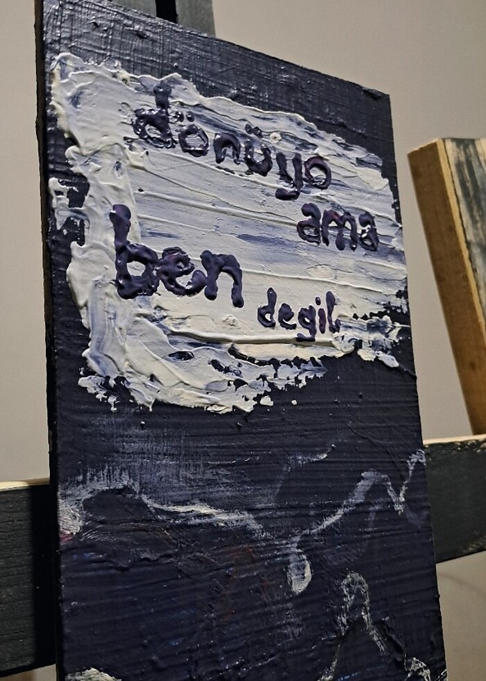 el yapımı yağlı boya - Görsel 3