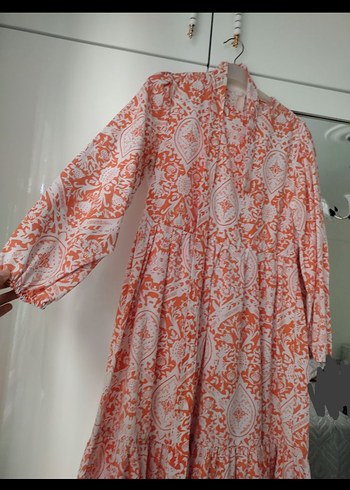 Bohem Tarz Uzun Salaş Kadın Elbise - Görsel 2