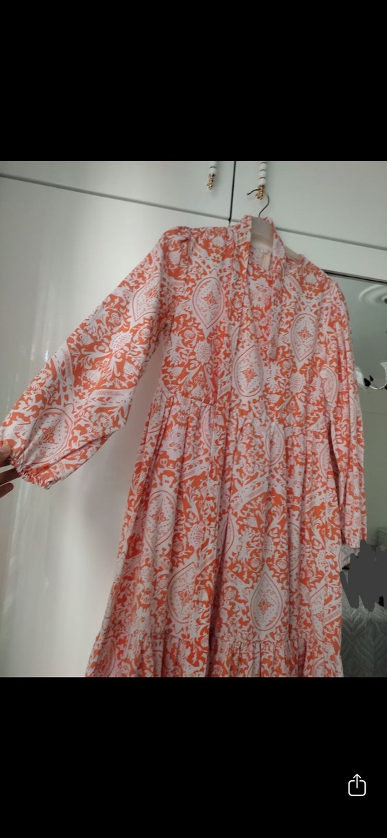 Bohem Tarz Uzun Salaş Kadın Elbise - Görsel 2