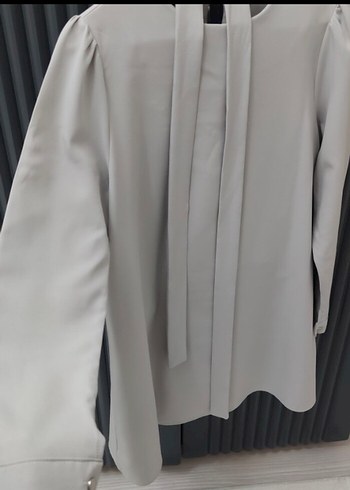 Bej Kısa Paça Kadın Kumaş Pantolon ikili takım - Görsel 3