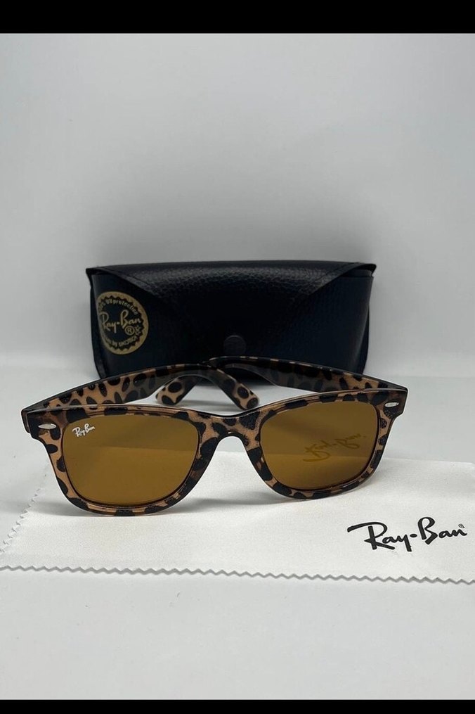 Kahverengi Tokalı Kadın Güneş Gözlüğü - Görsel 4