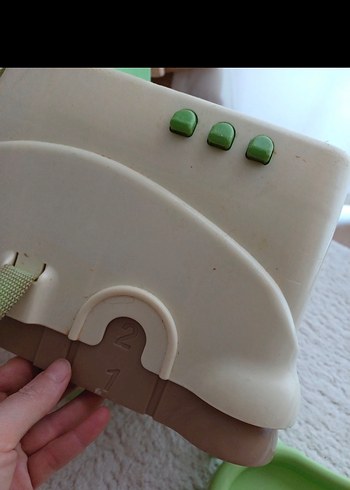 Pastel Yeşil Bebek Mama Sandalyesi - Görsel 3