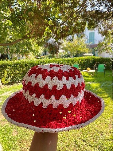  Beden El Örgüsü Bucket Şapka