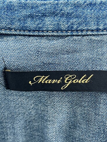 s Beden mavi Renk Mavi Jeans Kısa Elbise %70 İndirimli.