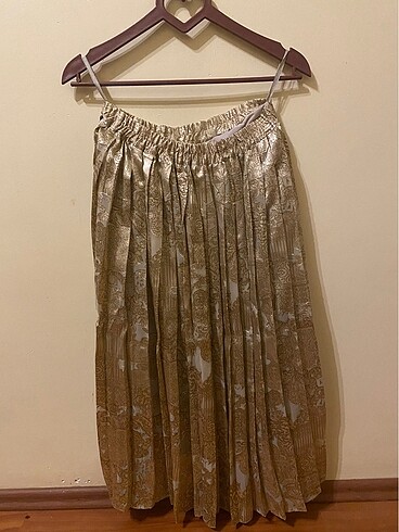 Vintage 38 beden midi boy etek