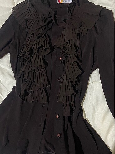 m Beden kahverengi Renk Y2k/American Vintage Bluz