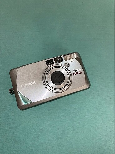 canon prima super 155 analog filmli fotoğraf makinesi
