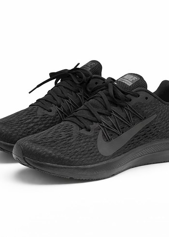 Siyah Bağcıklı Kadın Spor Ayakkabısı - Görsel 2