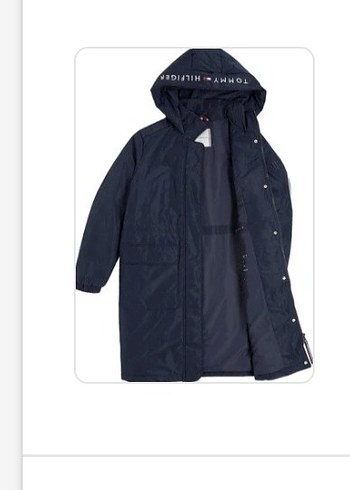 tommy hilfiger parka - Görsel 11