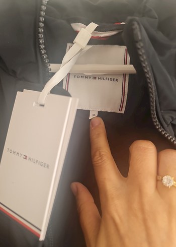 tommy hilfiger parka - Görsel 8