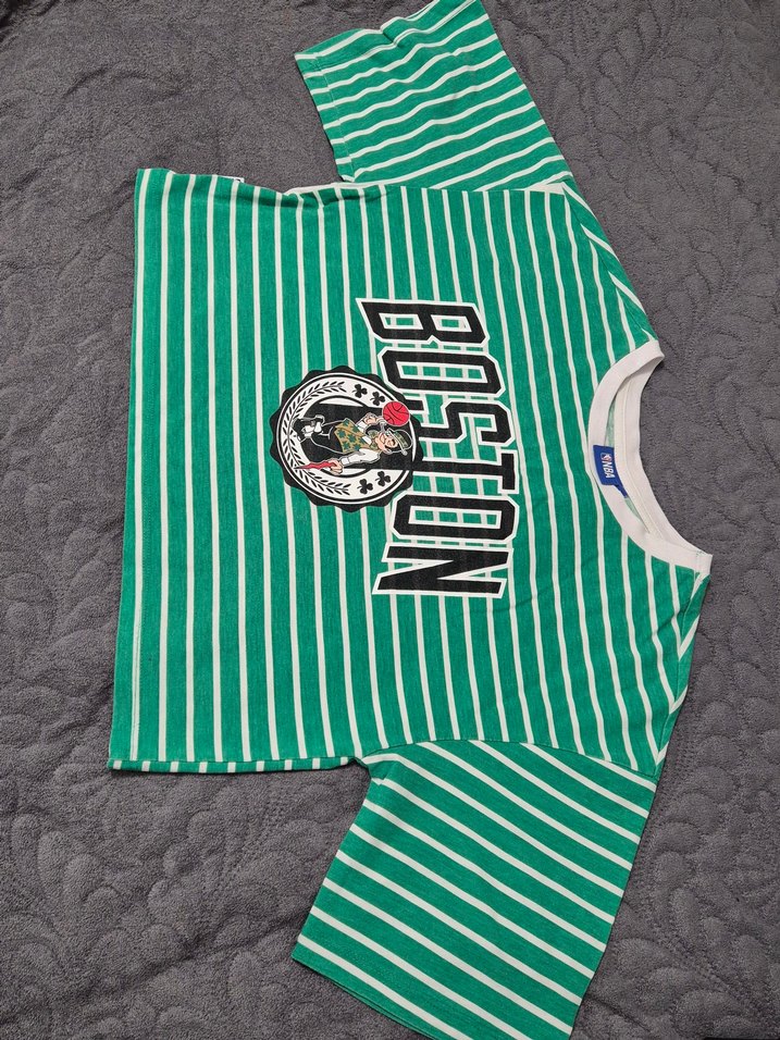 Defacto NBA Boston Celtics Yeşil Tişört - Görsel 5