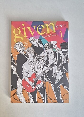 Given 1. Cilt Türkçe Manga