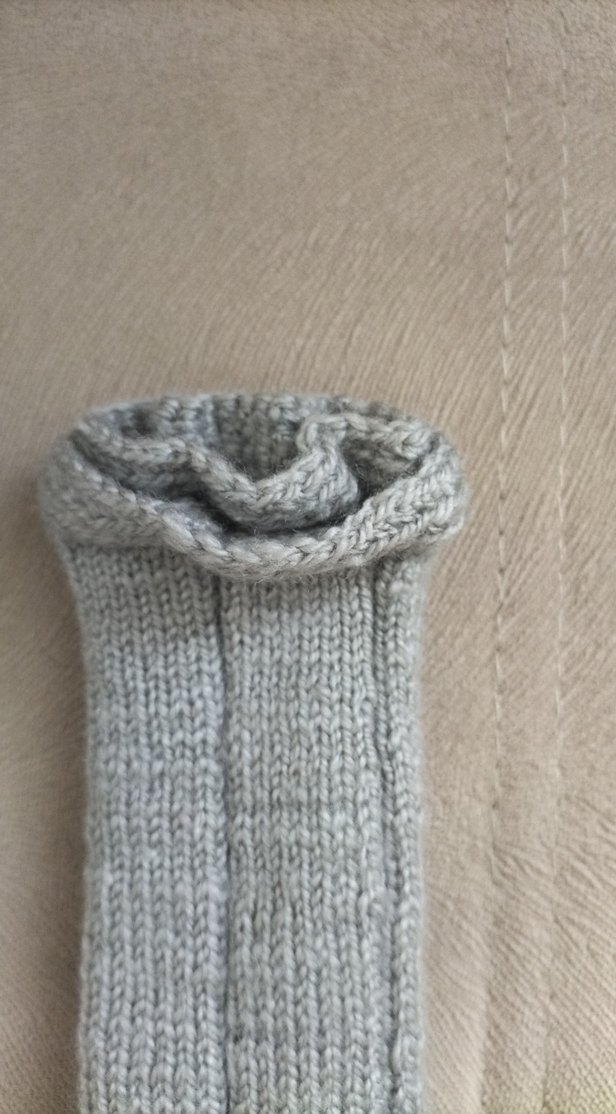 Gri Erkek Çocuk Çorap. - Görsel 2