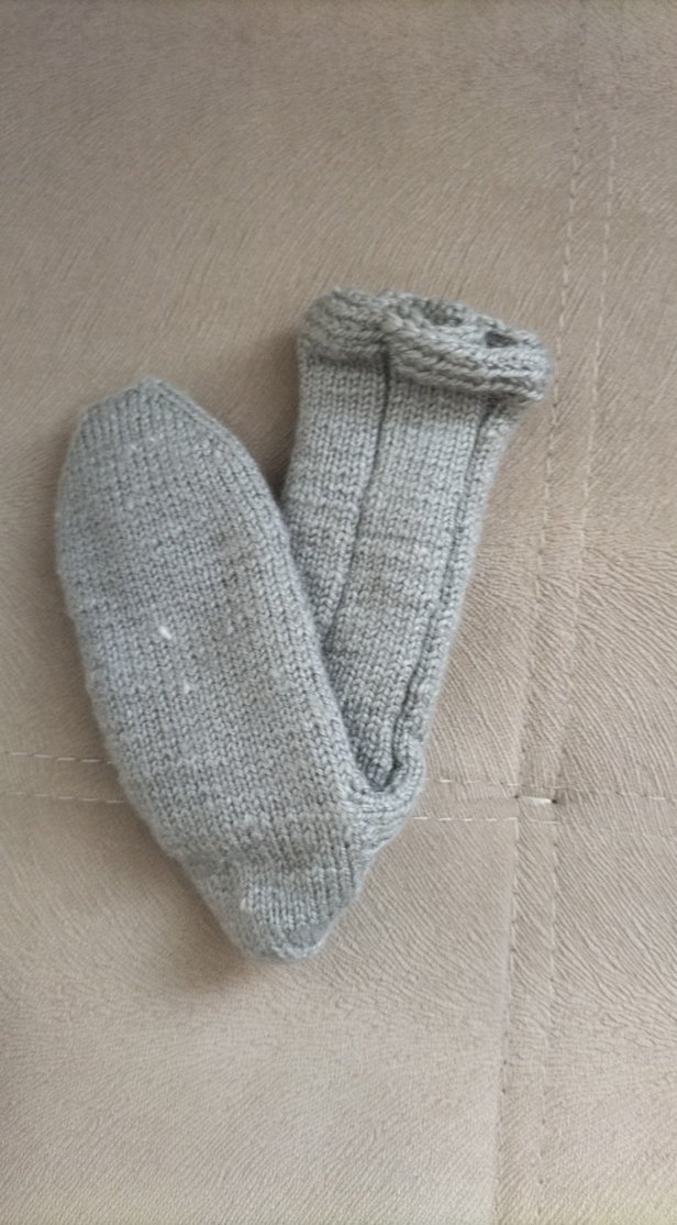 Gri Erkek Çocuk Çorap. - Görsel 3