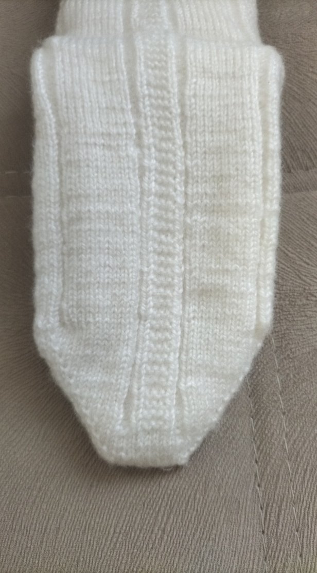 Beyaz Erkek Çorabı - Görsel 5