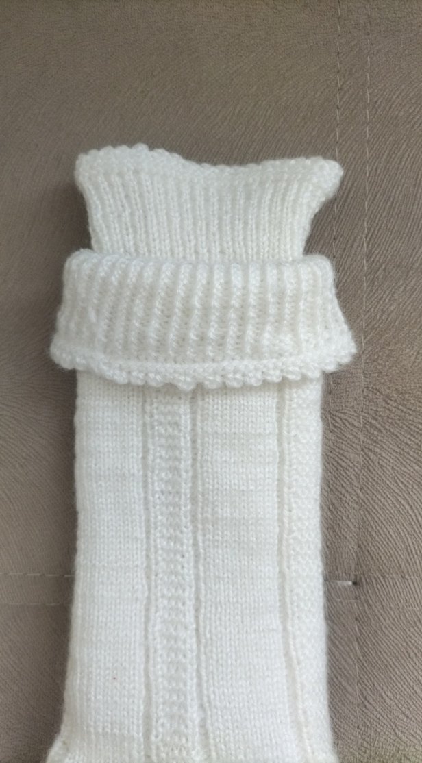 Beyaz Erkek Çorabı - Görsel 4