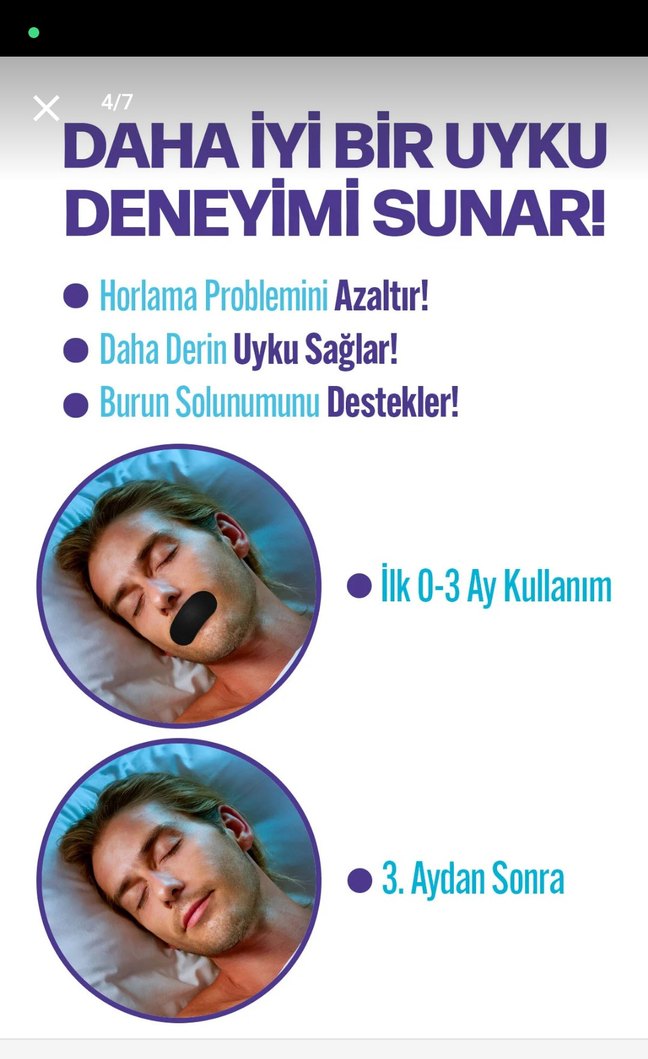 Wealtivo Ağız Bandı 30 Adet - Görsel 4