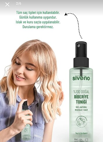 Diğer Siveno Biberiye Toniği