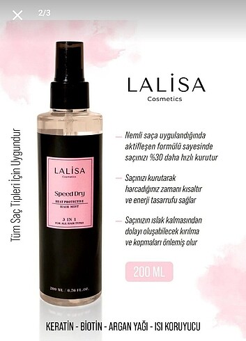 Diğer Lalisa Saç Spreyi