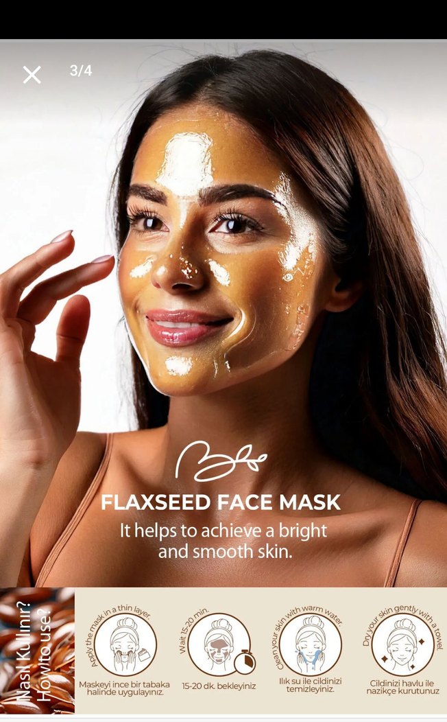 Biozomal Keten Tohumu Yüz Maskesi 100 ml - Görsel 2