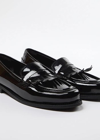 Siyah Kadın Loafer