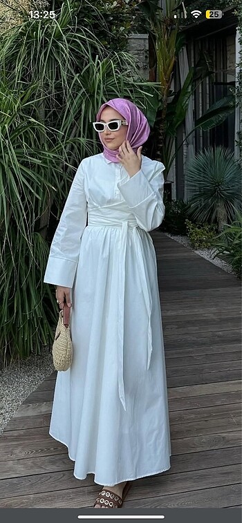 Kuşaklı elbise