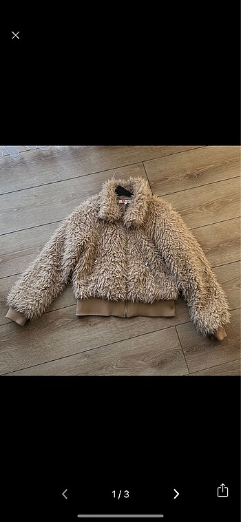 Astarlı Peluş Mont