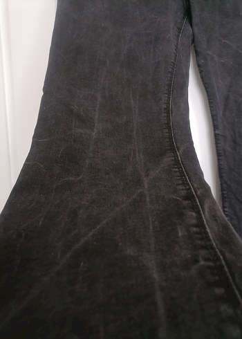 Erkek Siyah Denim Regular Fit Pantolon - Görsel 2