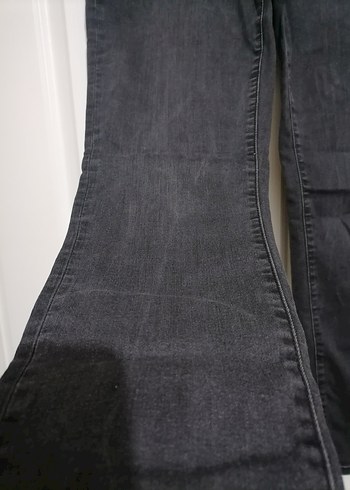 Siyah  Denim Pantolon - Görsel 2