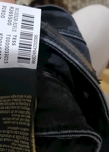 Siyah  Denim Pantolon - Görsel 4